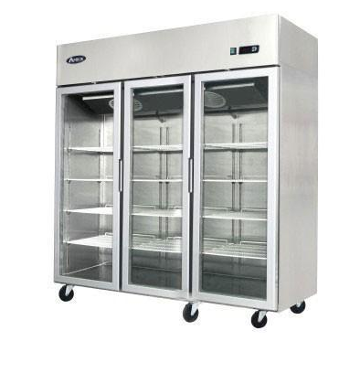 Tủ đông lạnh 3 cửa kính Atosa